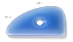 Xiem Rigid Plastic Clay Rib 5 - Blue (PCR5)