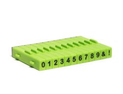 Xiem Attachable Numbers Stamp Set 12pcs (ALSS1N)
