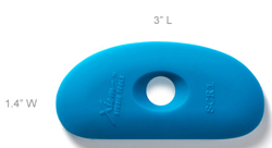Xiem Silicone Rib Firm 1 - Blue (SCR1-B)
