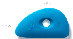 Xiem Silicone Rib Firm 2 - Blue (SCR2-B)