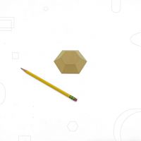 GR Pottery Forms - OG Hexagon - 3.5"